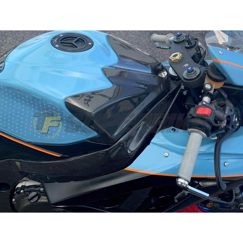 Cubierta depósito fibra de carbono Suzuki GSX-R 600 / GSX-R 750 2008-2010