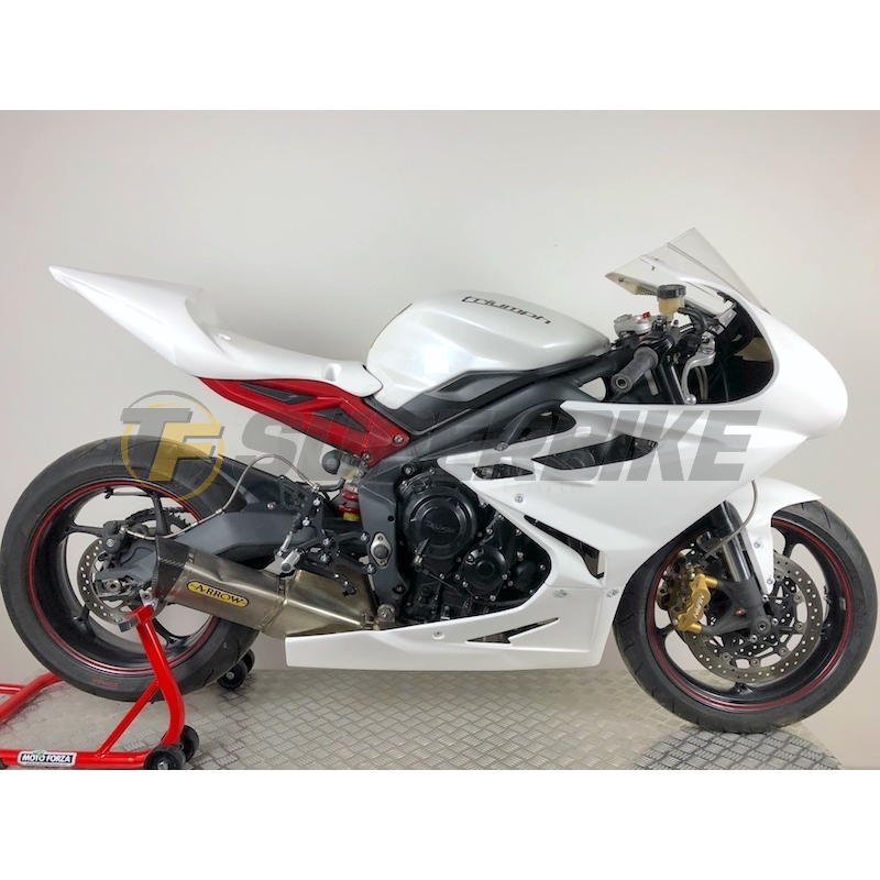 Carenado de fibra Triumph Daytona 675 2013-2017 colín racing