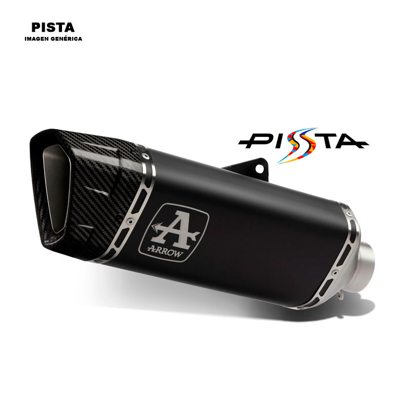 Kit completo racing con escape Pista aluminio Dark Yamaha YZF R7 2026