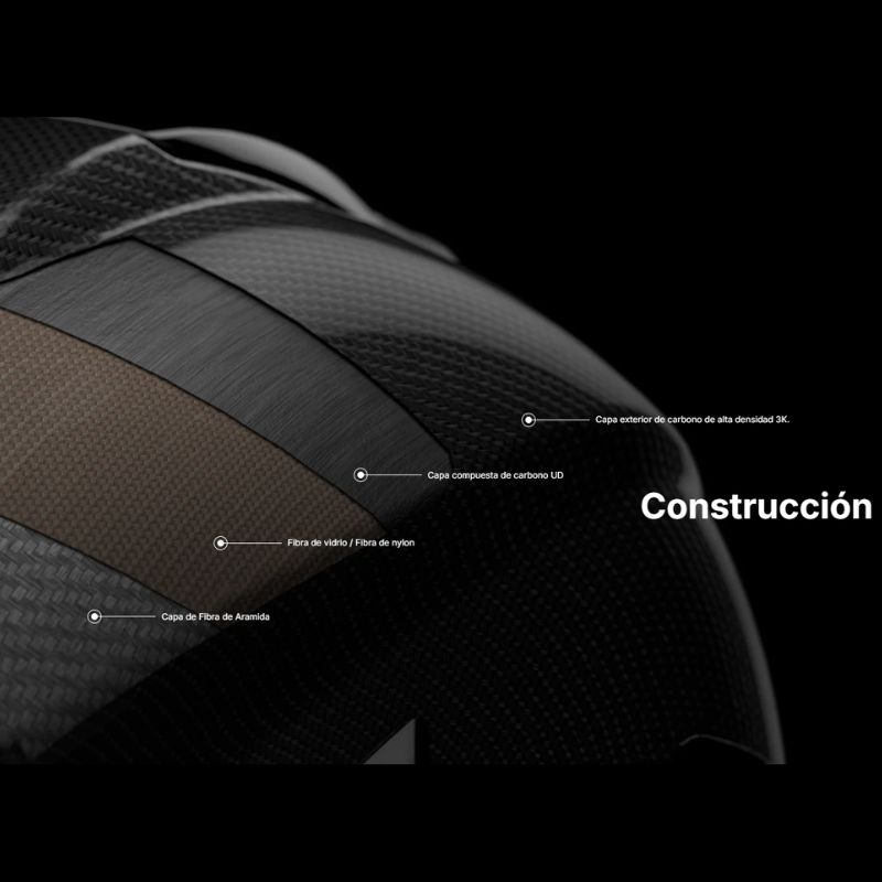 Casco Alpinestars Supertech R10 Solid Black Carbon
