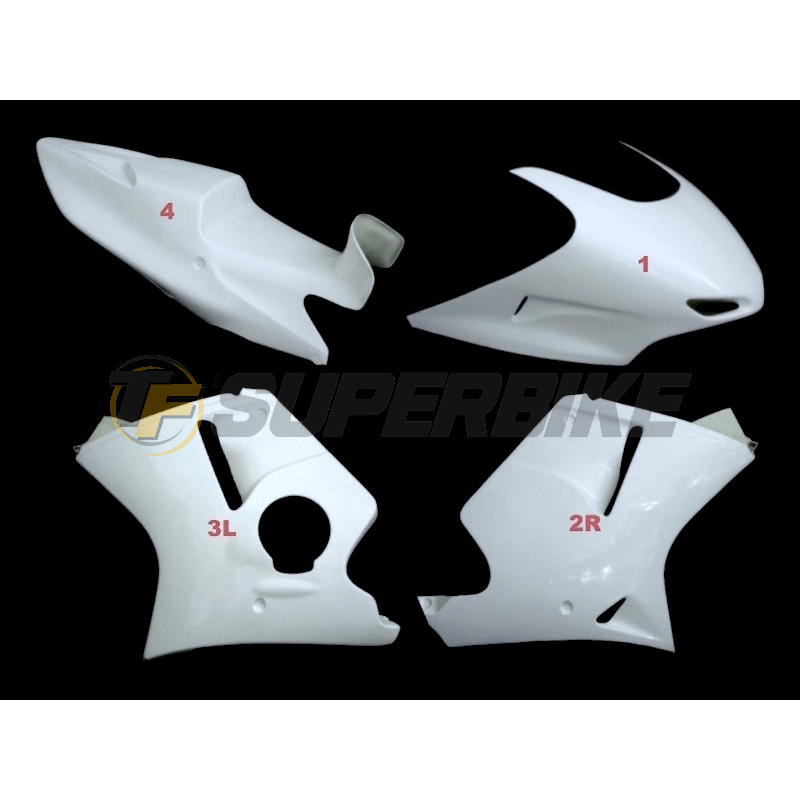 Carenado de fibra Honda CBR1100XX Blackbird 1997-2007