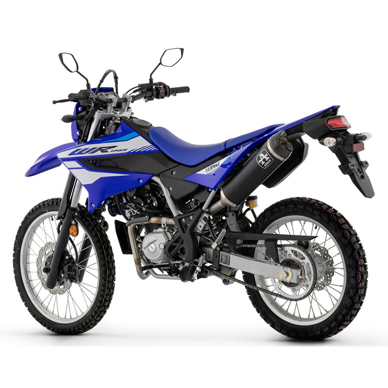 Escape Thunder aluminio Dark con conector acero Yamaha WR125R / WR125-A 2026