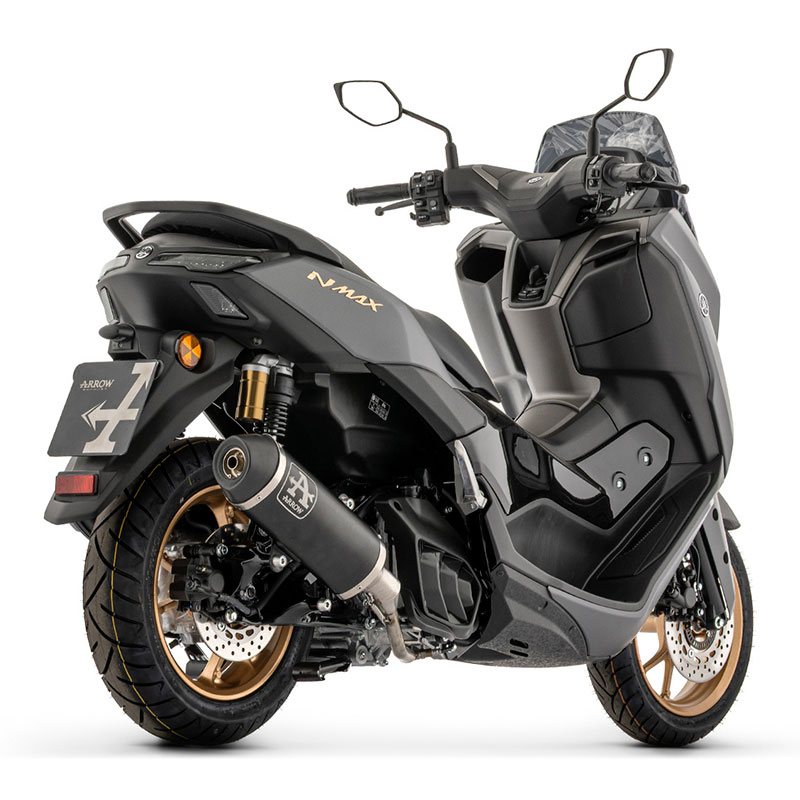 Kit completo con escape Urban aluminio Dark Yamaha N-Max 155 2025-2026