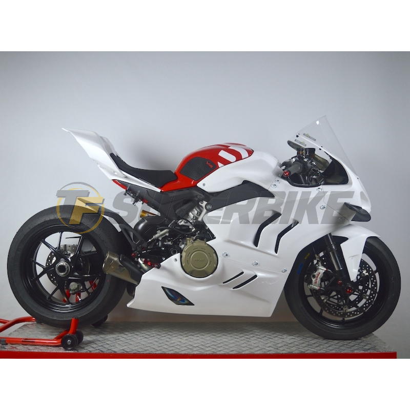 Carenado de fibra Ducati Panigale V4 / V4S / V4R 2023-2024 escape Akrapovic