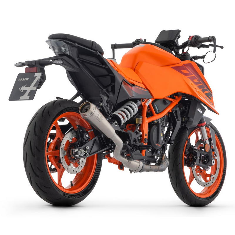 Escape Pro-Race Nichrom fondo acero KTM Duke 125 / Duke 390 2024-