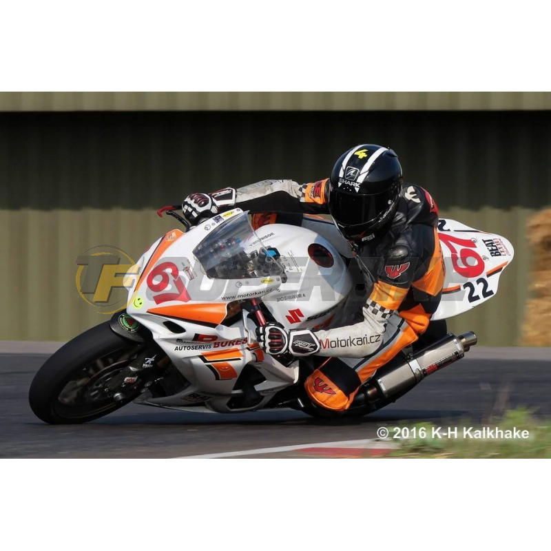 Carenado de fibra Suzuki GSX-R 1000 2007-2008 colín racing