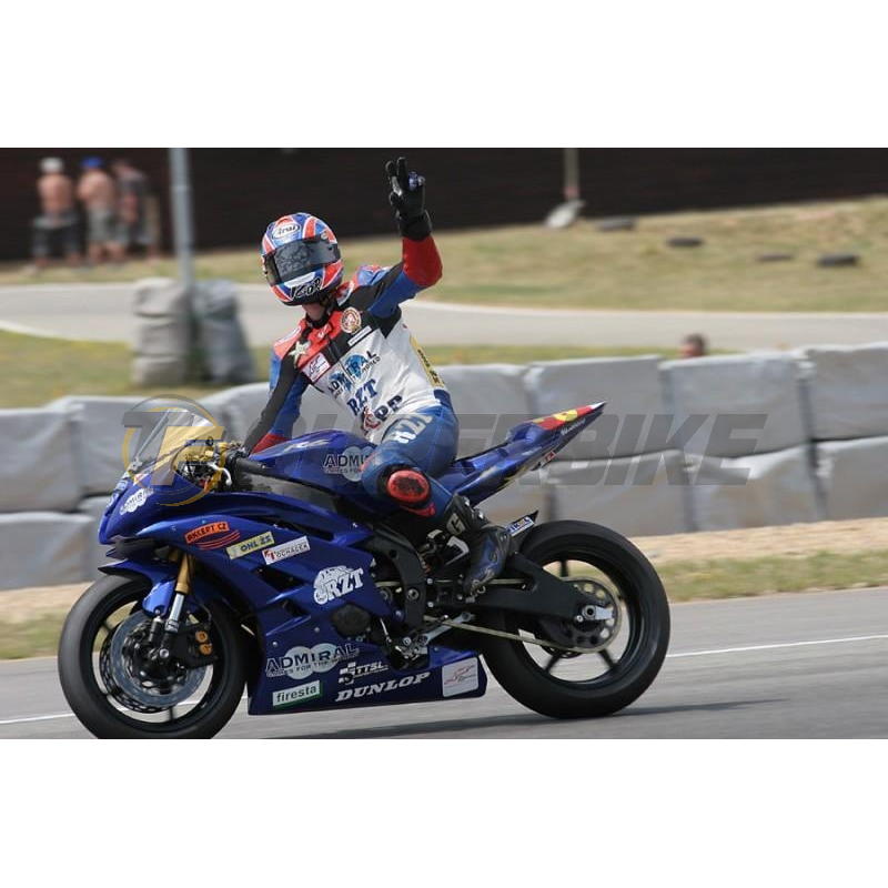 Carenado de fibra Yamaha R6 2006-2007 v1 colín racing