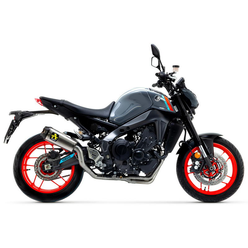 Escape Works titanio fondo carbono Yamaha MT-09 2021-2023