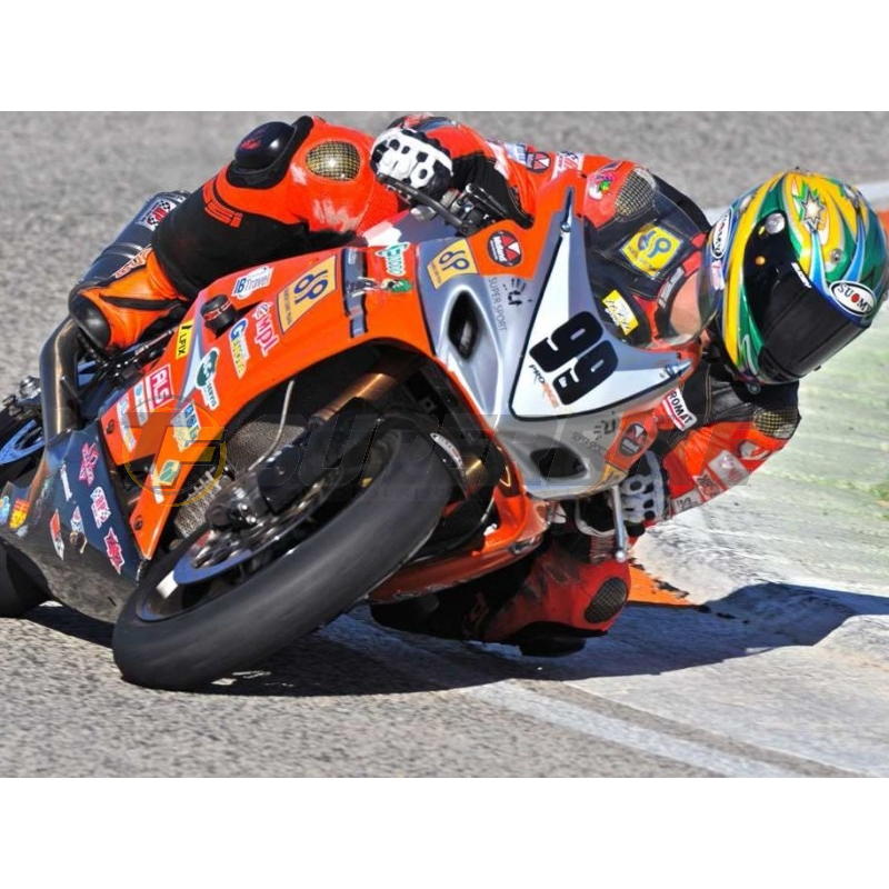 Carenado de fibra Suzuki GSX-R 1000 2007-2008 colín racing