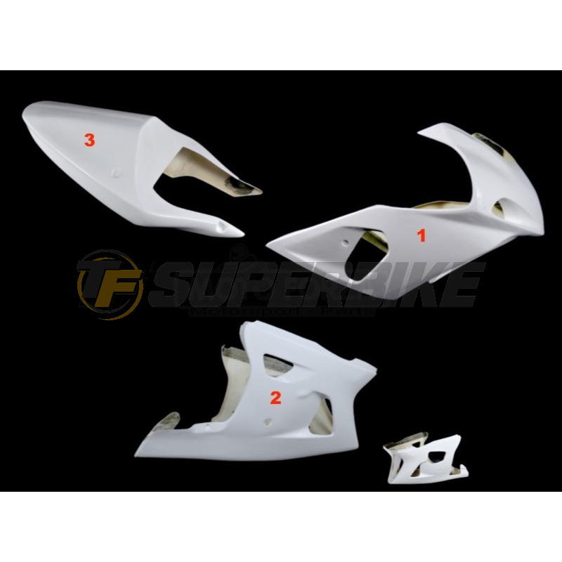Carenado de fibra Suzuki GSX-R 600 2001-2003 / GSX-R 750 2000-2003 colín asiento original