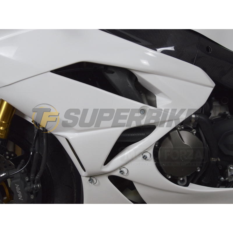 Carenado de fibra Kawasaki ZX-6R 2009-2017 colín asiento original