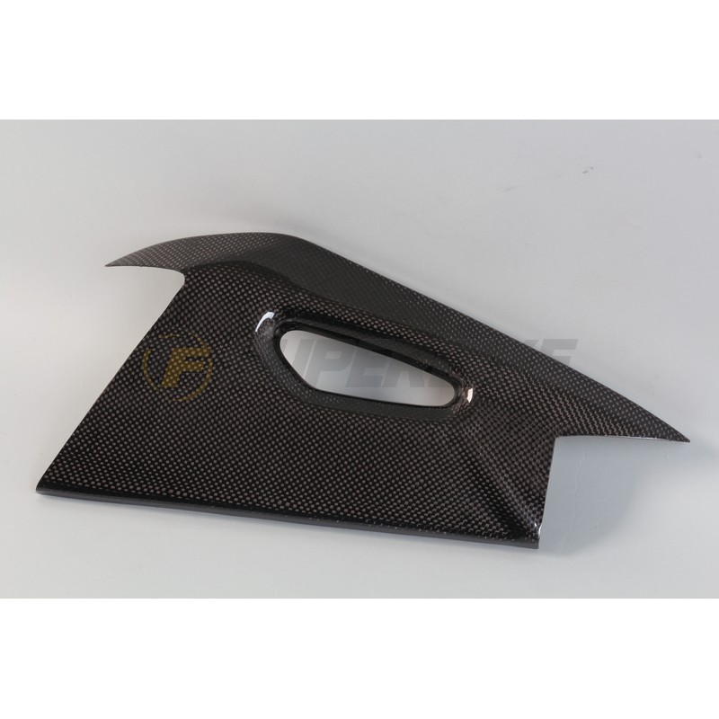 Protector basculante lado izquierdo+chain guard Aprilia RSV4 2009-2020 fibra de carbono