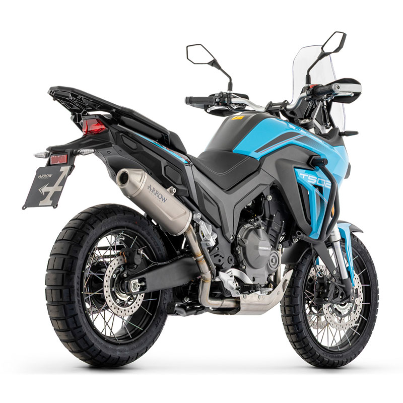 Escape Indy Race Evo titanio Morbidelli T502X 2026
