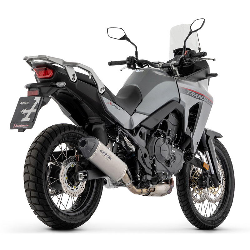 Escape Explorer titanio Honda XL750 Transalp 2023-2025
