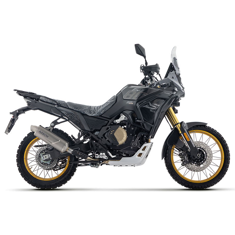 Escape Indy Race Evo titanio Voge 800 DSX Rally 2025
