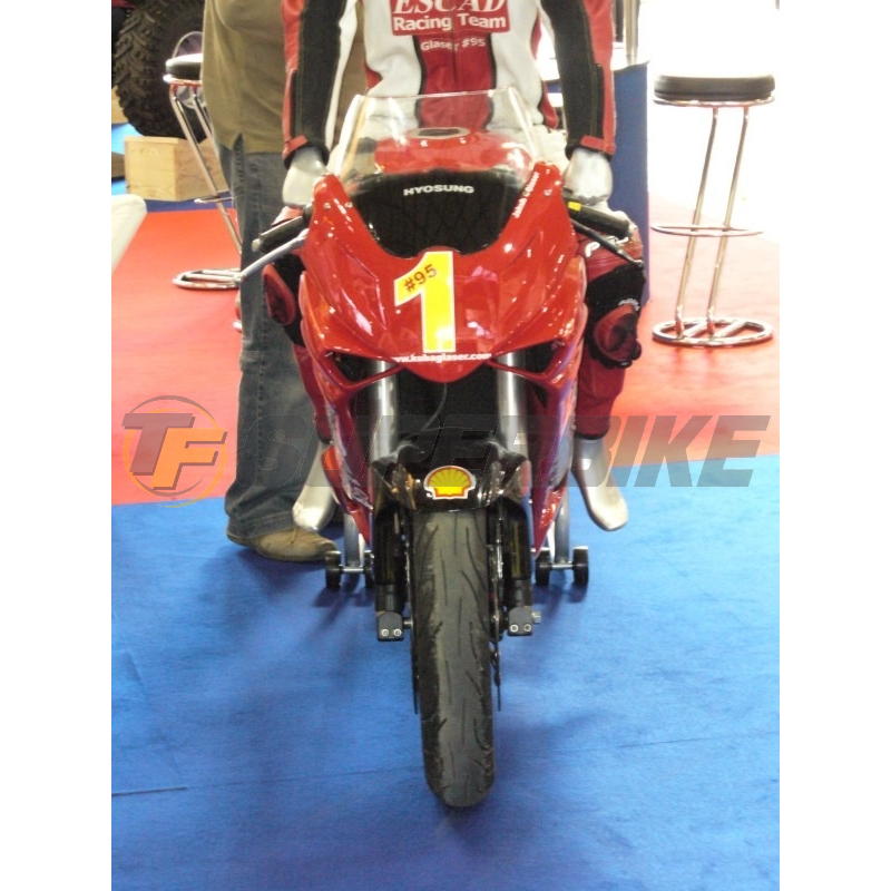 Carenado de fibra Hyosung GT 650 2004-2012 colín racing
