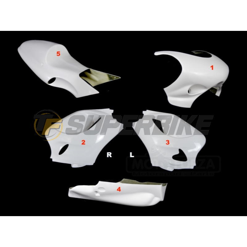 Carenado de fibra Triumph Daytona T595 / 955 / 955i 1997-2001