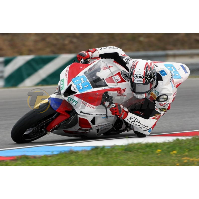 Carenado de fibra Honda CBR600RR 2009-2012 versión WSSP colín racing