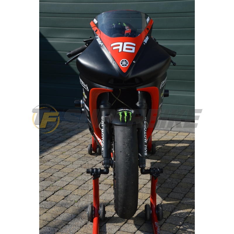 Carenado de fibra Yamaha R6 2003-2005 colín racing