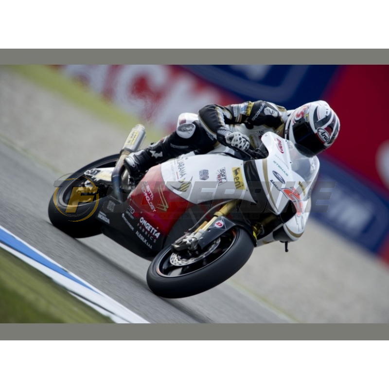 Carenado de fibra Moto2 5 piezas para transformaciones (ICP Caretta 2010-2012)