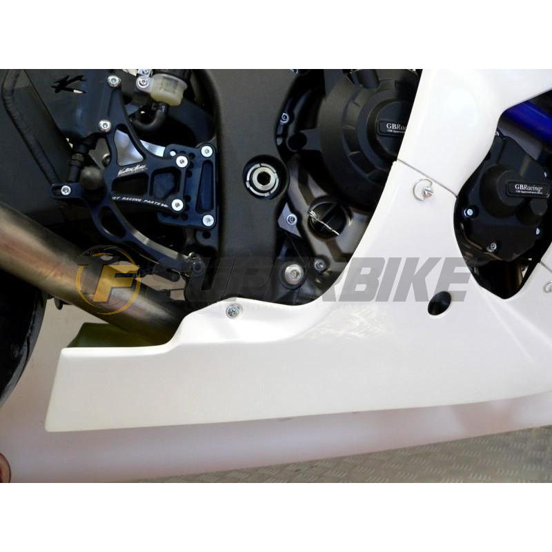 Carenado de fibra Kawasaki ZX-10R 2011-2015 3 piezas colín racing