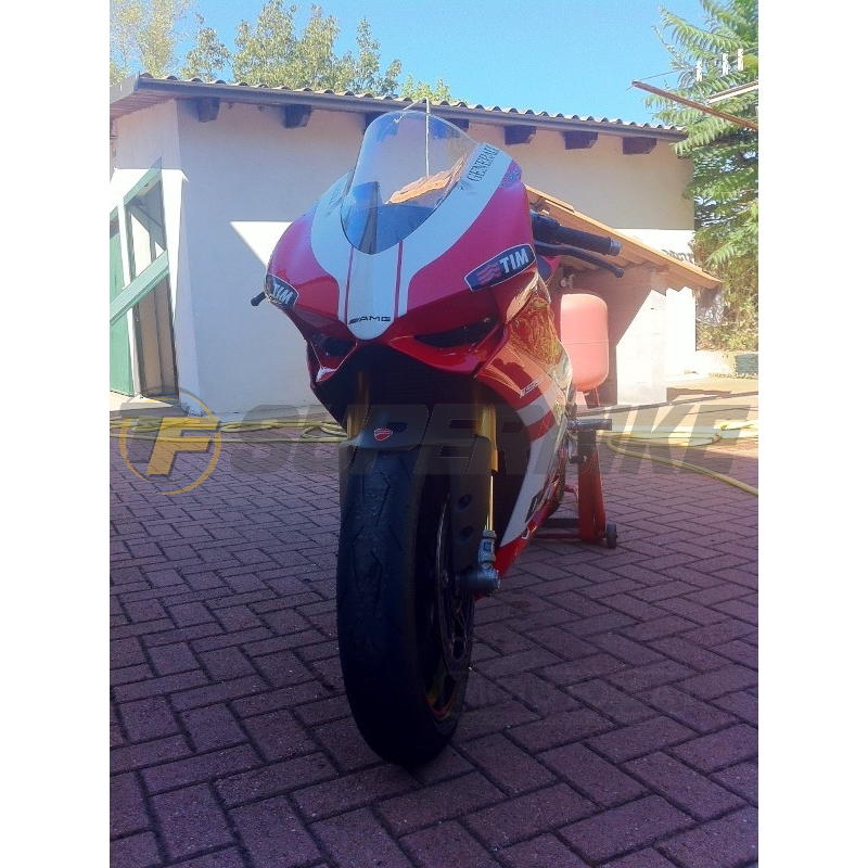 Carenado de fibra Ducati Panigale 899 / 1199 asiento original y escape Termignoni