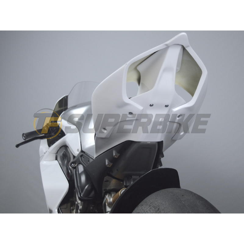 Carenado de fibra Ducati Panigale V4 / V4S / V4R 2018-2022 escape racing y frontal sin soporte alas