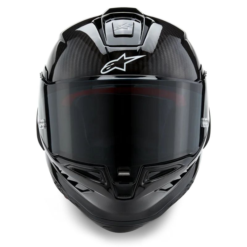 Casco Alpinestars Supertech R10 Solid Black Carbon