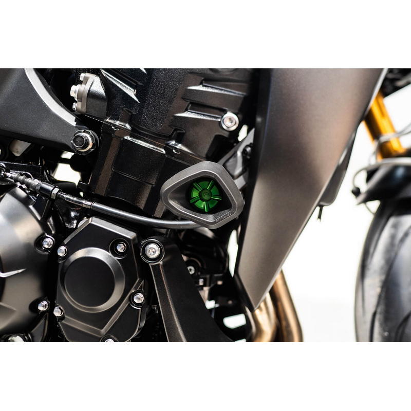 Protectores anti caída anti shock Kawasaki Z1100 / Z1100 SE 2026+