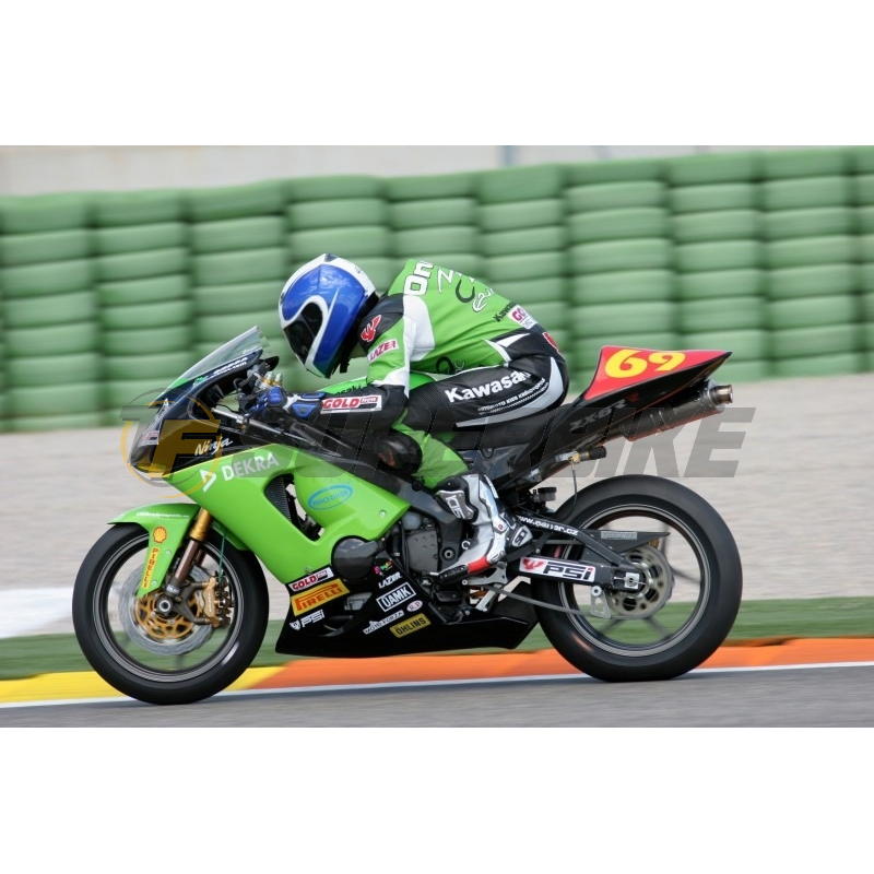 Carenado de fibra Kawasaki ZX-6R / RR / 636 / Ninja 2005-2006 colín asiento original