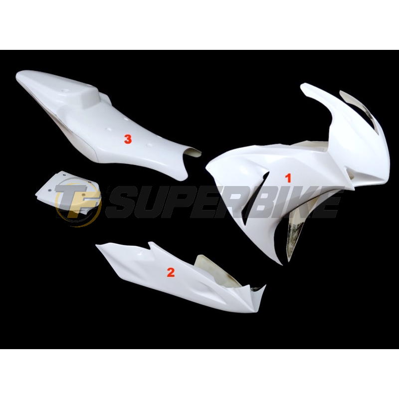 Carenado de fibra Honda CBR1000RR 2012-2016 colín racing