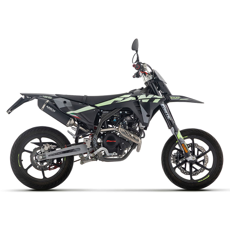 Escape Icon aluminio Dark Fantic XEF 125 2025