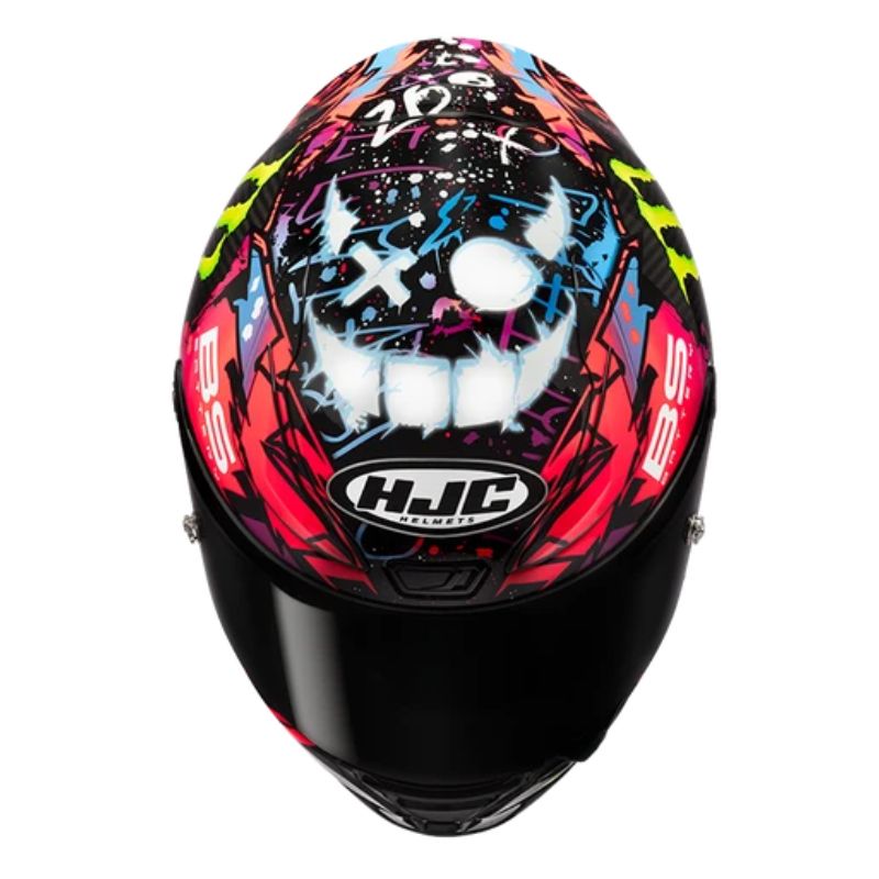 Casco HJC RPHA 1 V2 Carbon Funky Diablo MC8