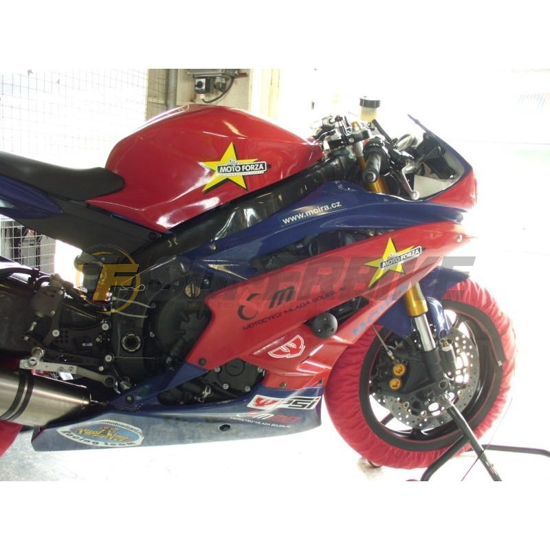 Carenado de fibra Yamaha R6 2006-2007 colín asiento original