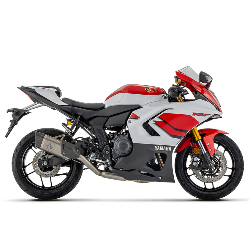 Kit completo racing con escape Pista titanio Yamaha YZF R7 2026