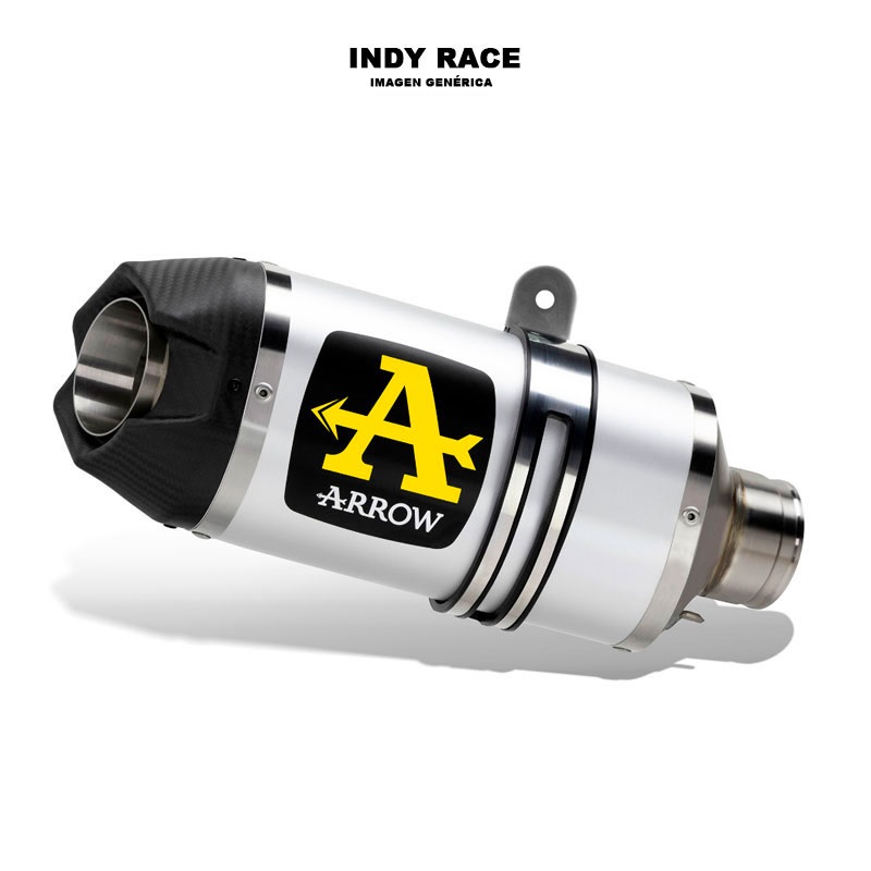 Escape Indy Race aluminio fondo carbono Honda CB 750 Hornet 2023-2024