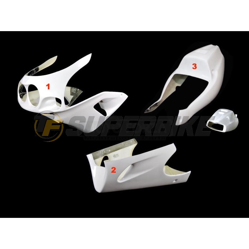 Carenado de fibra Street Kawasaki ZXR 750 1993-1995