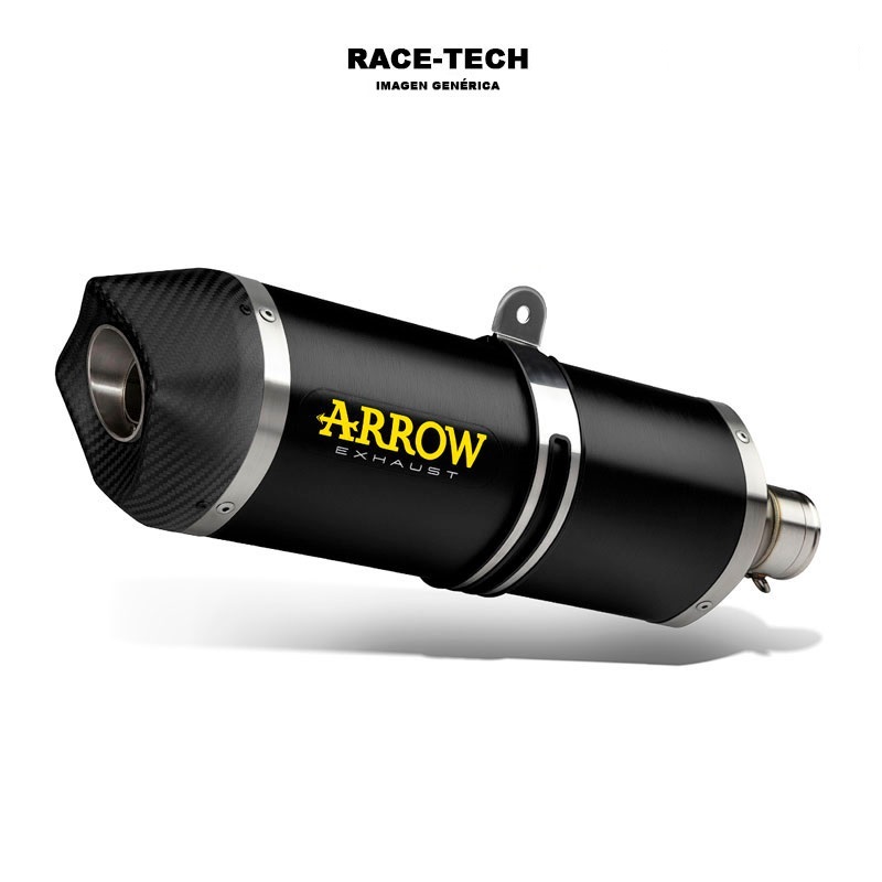 Escape Race-Tech aluminio Dark KTM 1290 SuperDuke 2014-2019 / 1290 SuperDuke R 2014-2019 / 1290 SuperDuke GT 2017-2024