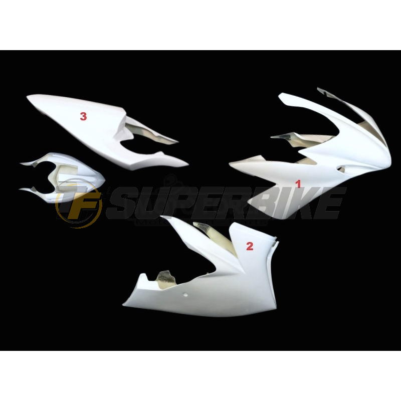 Carenado de fibra Yamaha R1 2004-2006 colín asiento original