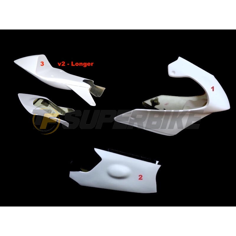 Carenado de fibra v4 (aero v2) Honda NSF 250 R MR03 2012-2019