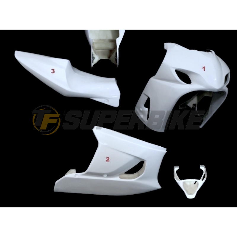 Carenado de fibra Suzuki GSX-R 1000 2003-2004 colín racing
