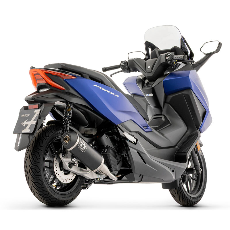 Kit completo con escape Urban aluminio Dark Honda Forza 125 2025-2026