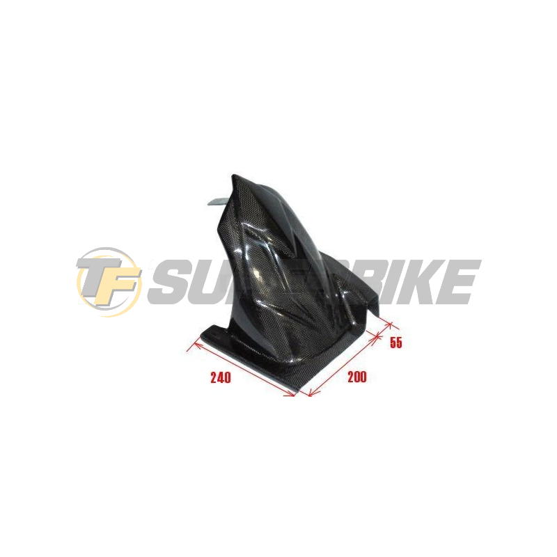 Guardabarros trasero fibra vidrio Kawasaki Z750 2003-2014