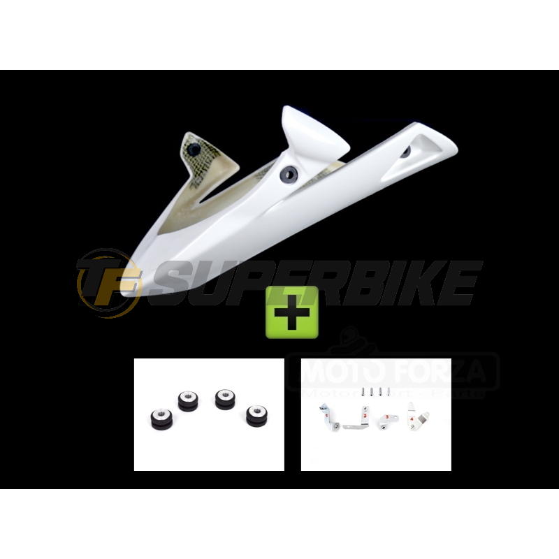 Quilla fibra Triumph Speed Triple 1050 2005-2010 con kit de montaje
