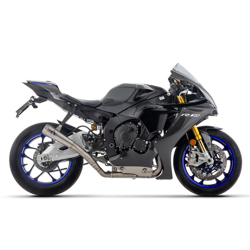 Escape Pro-Race titanio + conector titanio 48/60mm Yamaha R1 2017-2025