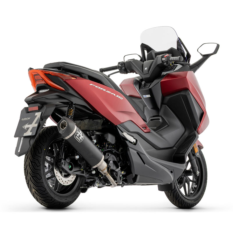 Kit completo con escape Race-Tech aluminio Dark Honda Forza 350 2025-2026