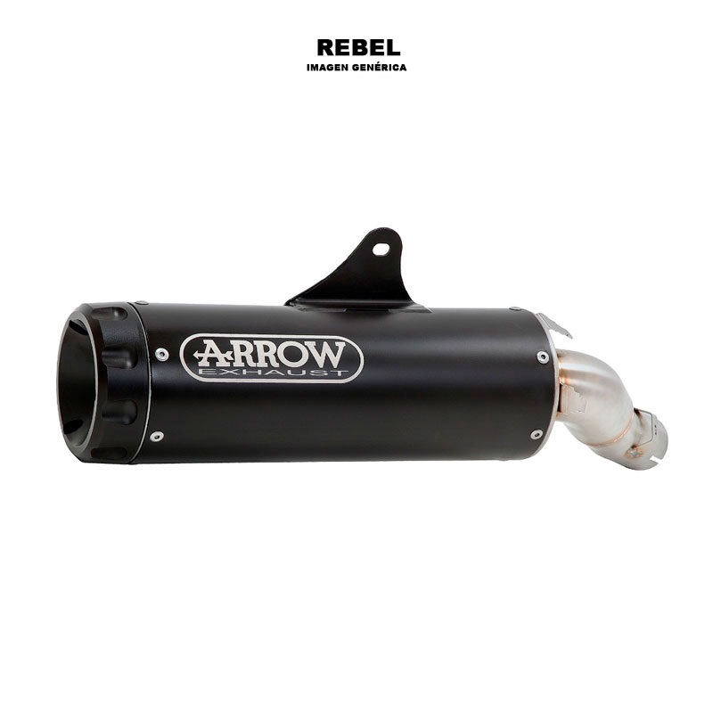 Escape Rebel Nichrom Dark Honda CMX 1100 Rebel 2021-2025 / DCT 2025-2026
