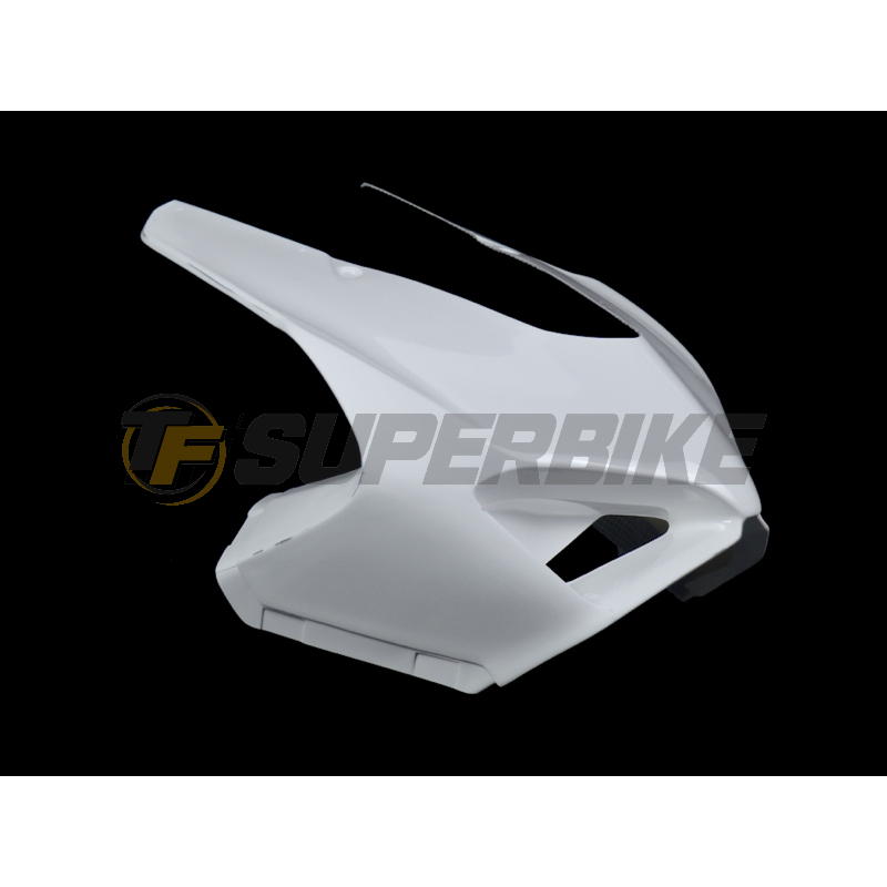 Carenado de fibra Ducati Panigale V4 / V4S / V4R 2018-2022 escape racing y frontal sin soporte alas