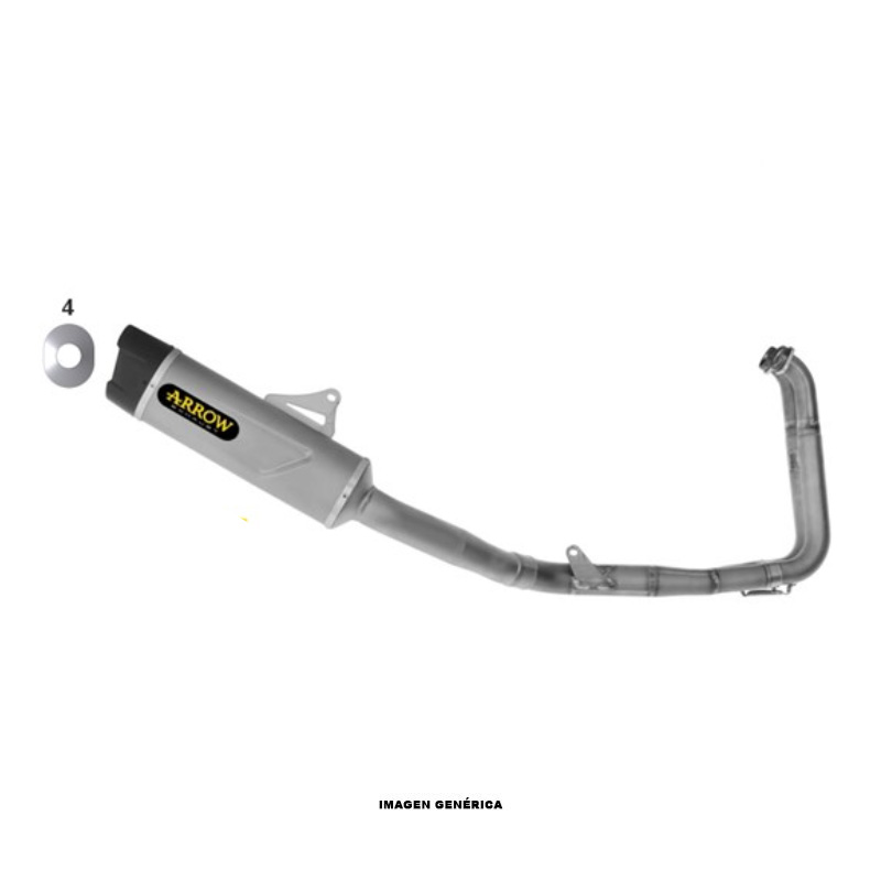 Sistema completo Competition full titanium para Suzuki GSX-8R / GSX-8S 2024-