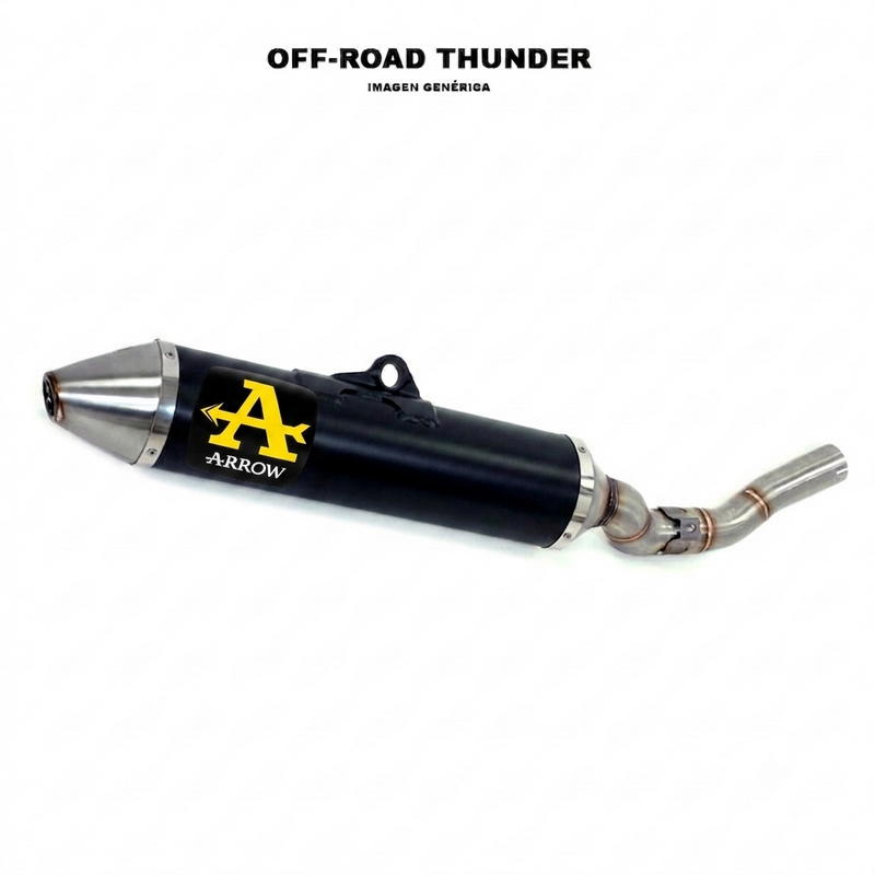 Escape homologado Thunder aluminio Dark UM DSR 125EX 2018